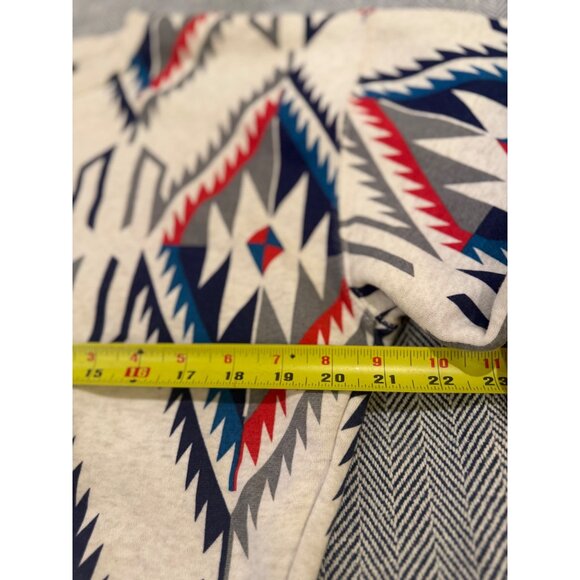 Ariat Chimayo Collection Tribal Print Cropped Sweatshirt Women’s M Cotton Blend - Picture 9 of 10